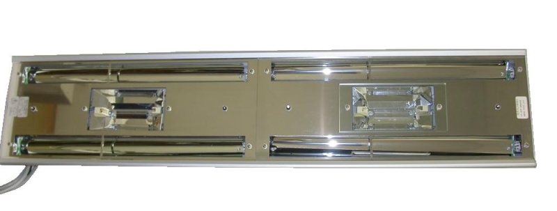 Sfiligoi SoleSet T5 150 Double 2x150W DE Rx7s 4x24W T5 /4св.диода внеш. ПРА SFIS032 120x27xh10,3см 11,5кг светильник подвес.